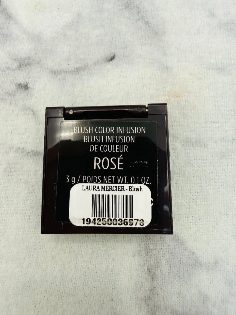 Laura Mercier Beauty Gift Set-Blush Infusion Powder Blush Rose,Travel-2pc-NEW